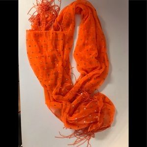 Orange Kids Scarf